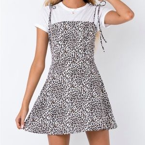 Cliff Leopard Print Dress